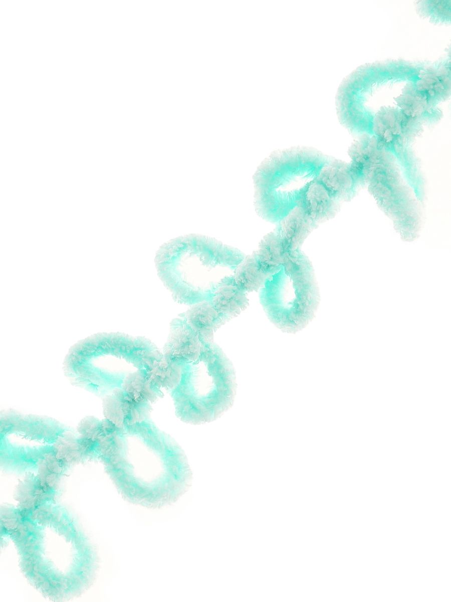 Пряжа для вязания Alize puffy 100 г 9 м микрополиэстер фантазийная плюшевая 19 светло-бирюзовый 5 мотков - фото 8