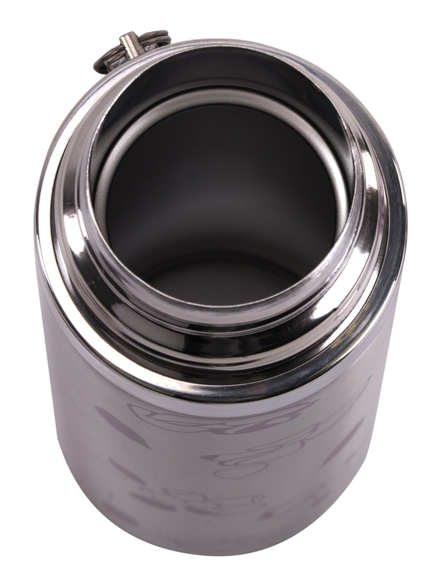 Термос Лайма с узким горлом 0.5 л нержавеющая сталь с рисунком - фото 23