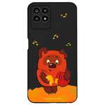 Силиконовый чехол Mcover для смартфона Realme 8i Союзмультфильм Медвежонок и мед