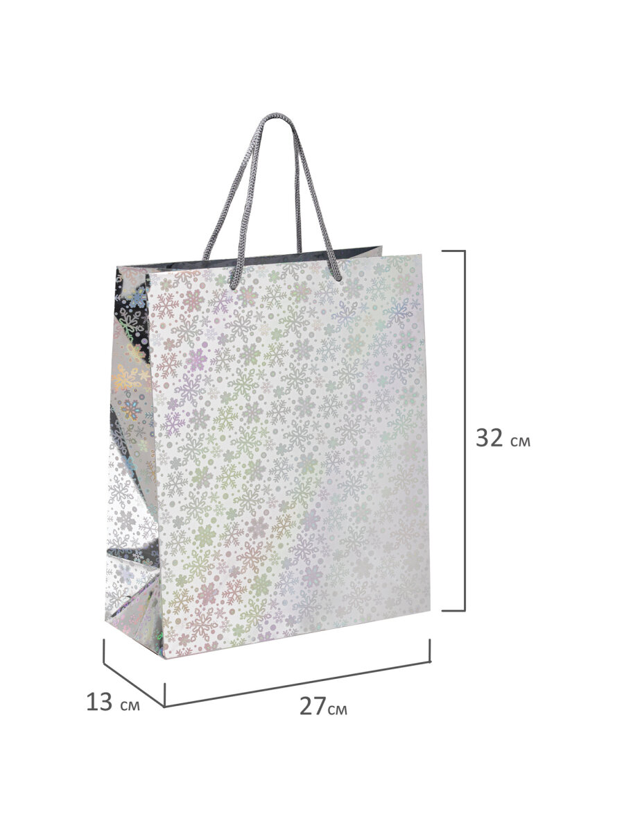 Пакеты новогодние Золотая сказка подарочные набор 4 штуки - фото 11