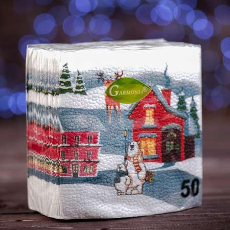 Бумажные салфетки Sima-Land 50 шт.