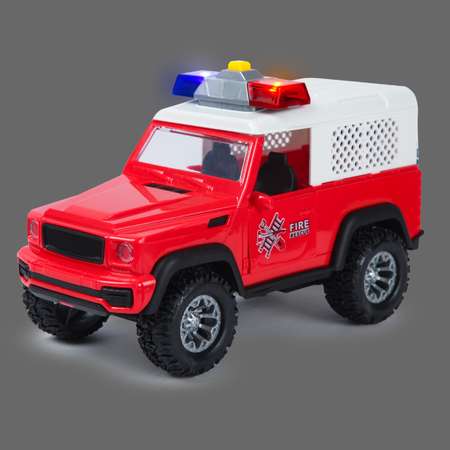 Внедорожник Mobicaro пожарный 1:16 красный