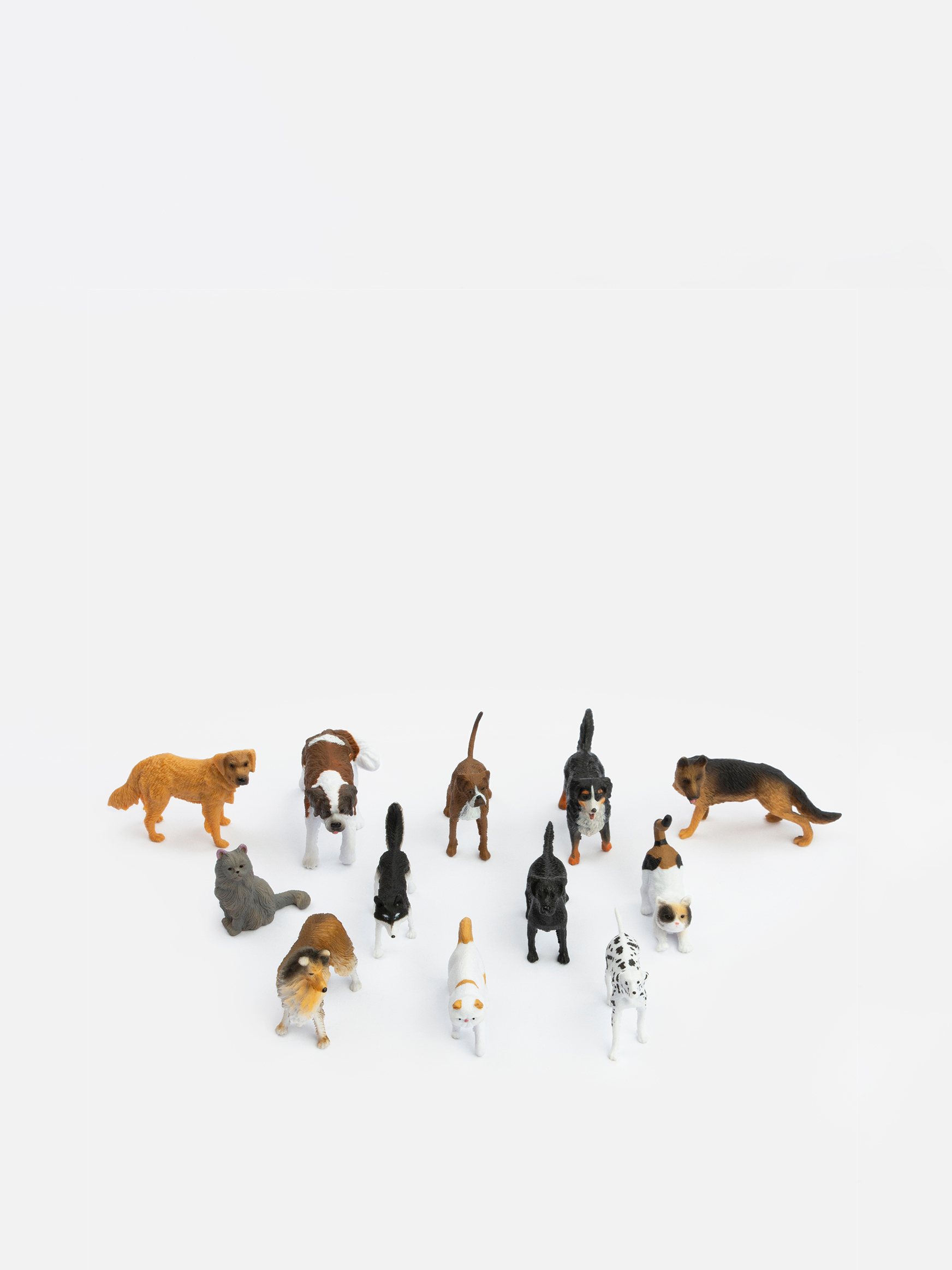 Игровой набор Collecta Кошки и собаки 12шт 4.2см - фото 1