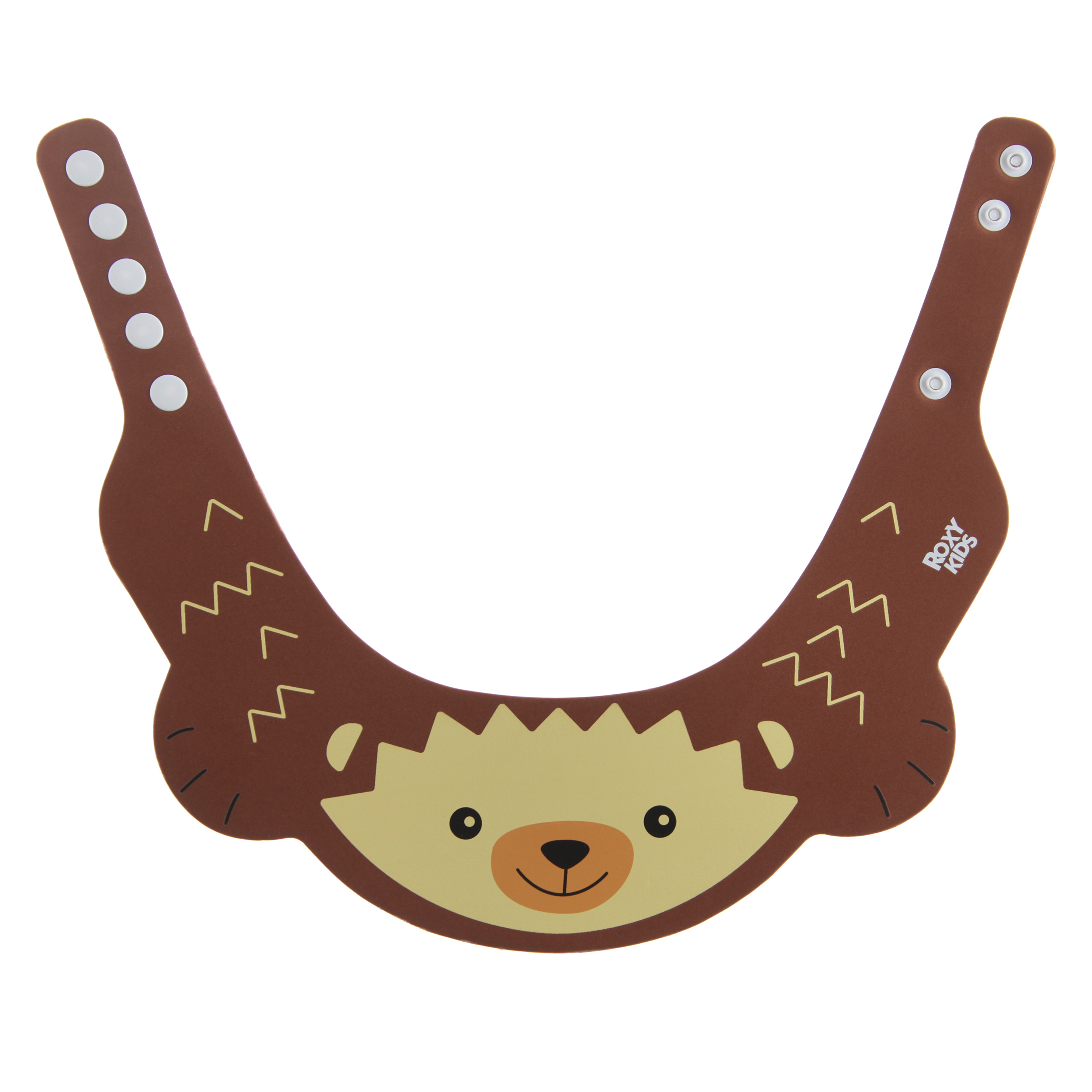Козырек для мытья головы ROXY-KIDS Ежик Коричневый - фото 5