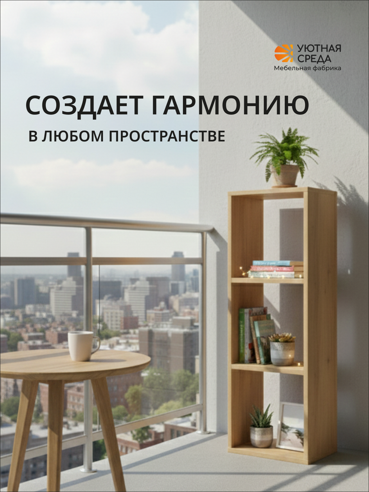 Стеллаж Уютная среда СТЕЛ3 (дуб) - фото 17