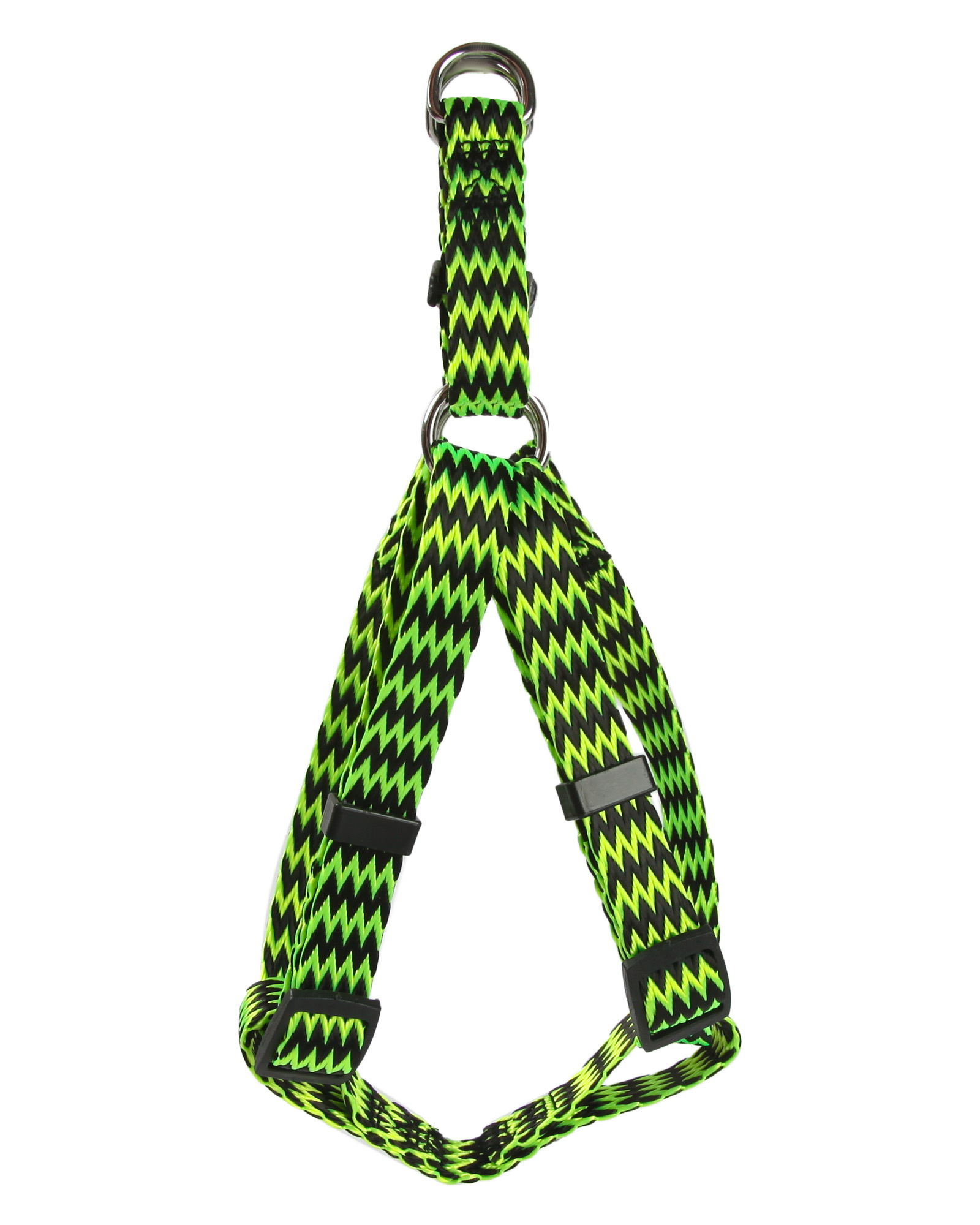 Шлейка для собак Barbaks Зигзаг удачи S 1.5*25-40см - фото 1