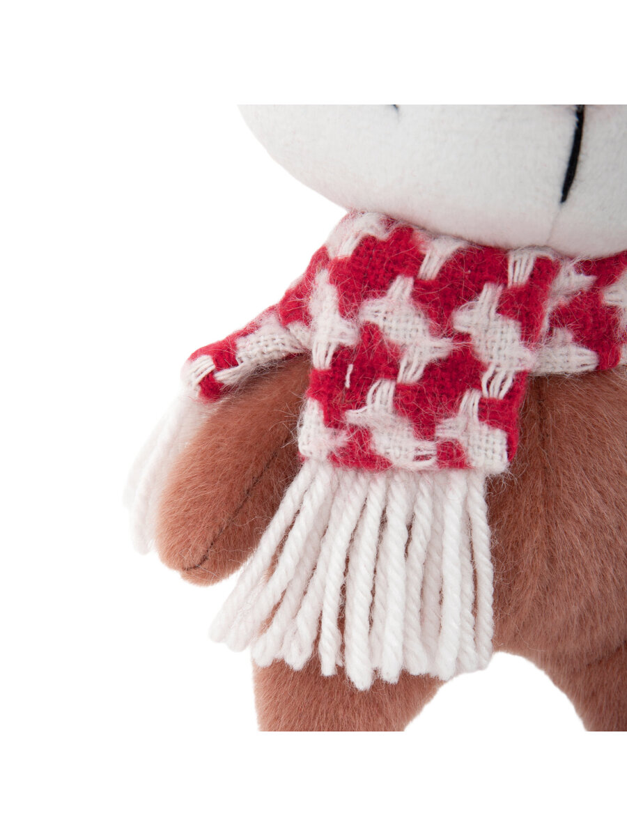 Украшение новогоднее Золотая сказка Олененок в шарфе - фото 7