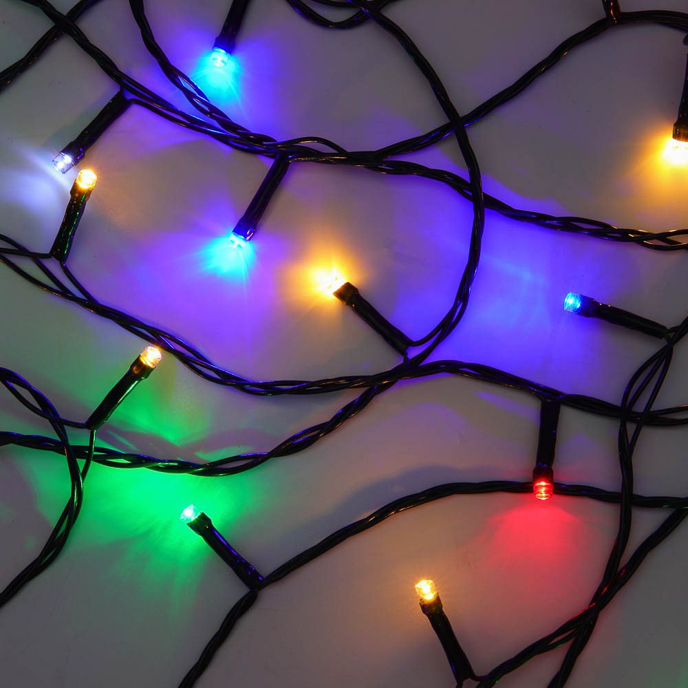 Светодиодная гирлянда Сноубум Вьюн 10 метров 80LED 8 режимов - фото 2