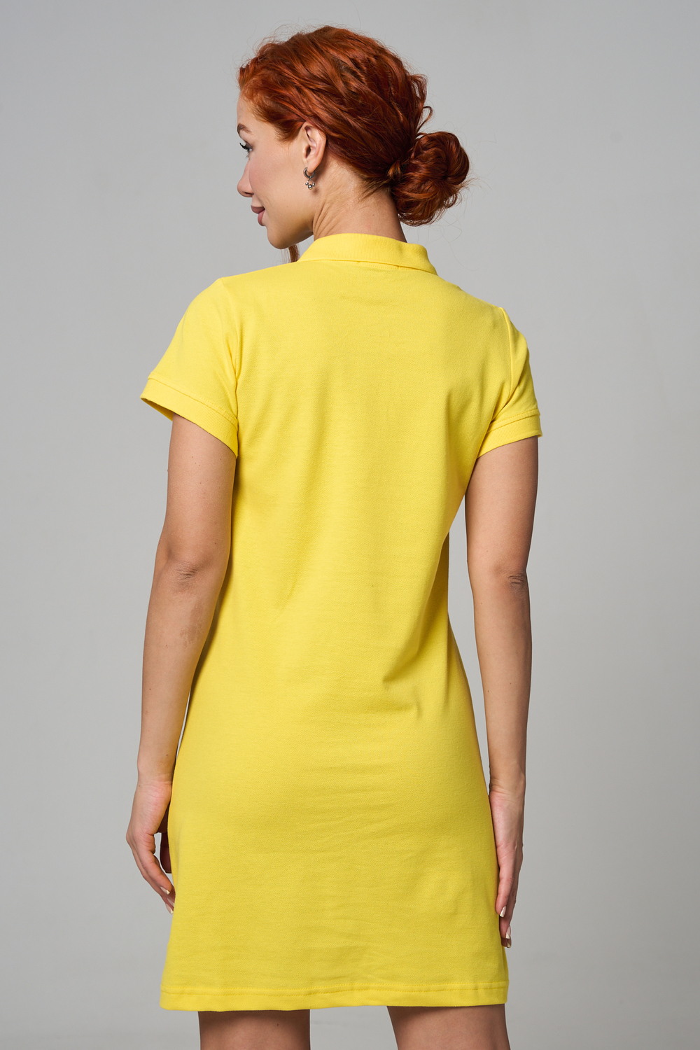 Платье Натали Суслова 14413/1 желтый - фото 15