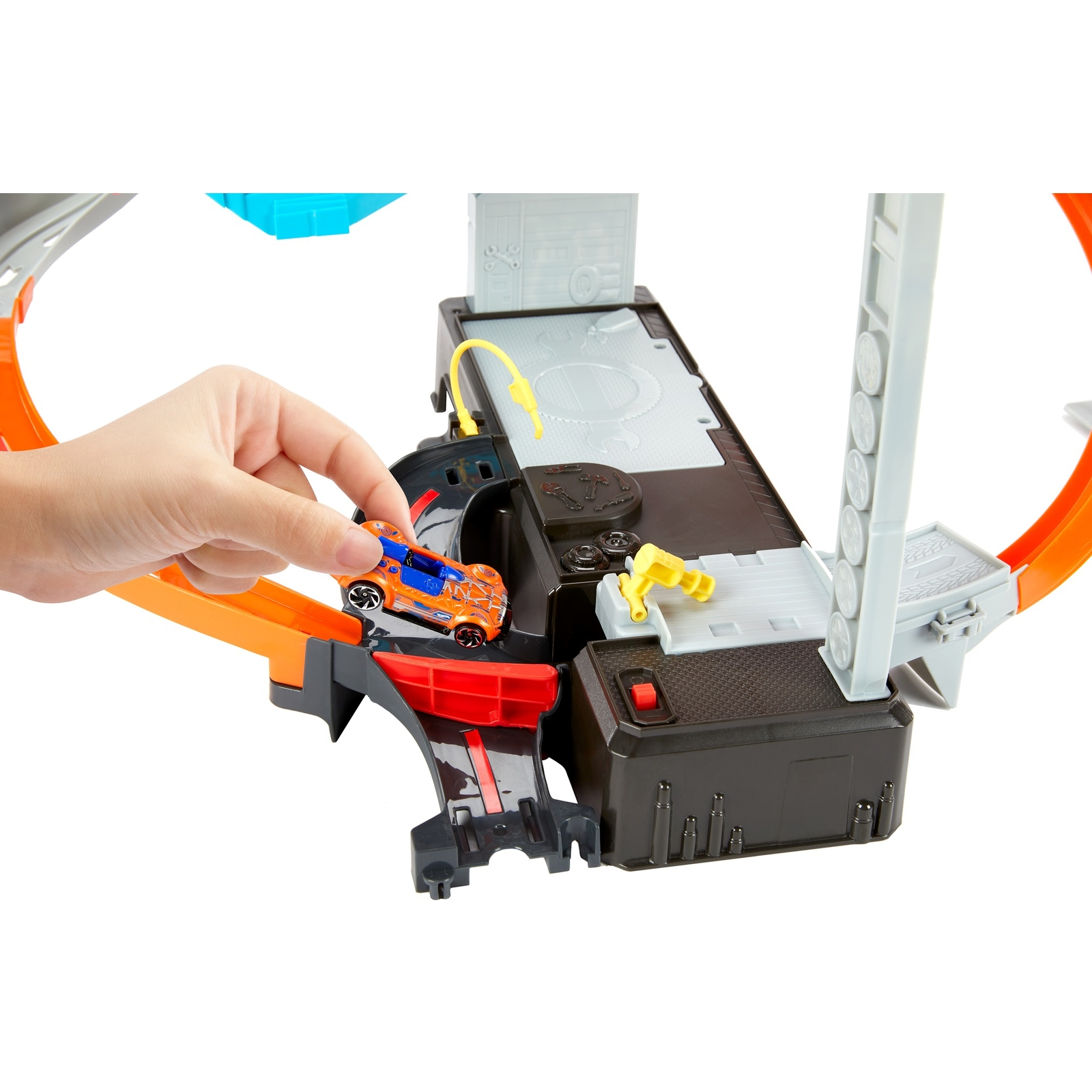 Трек Hot Wheels Шиномонтажная мастерская GJL16 - фото 8