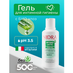 Гель для интимной гигиены NIDRA освежающий с молочными протеинами и алоэ 500мл