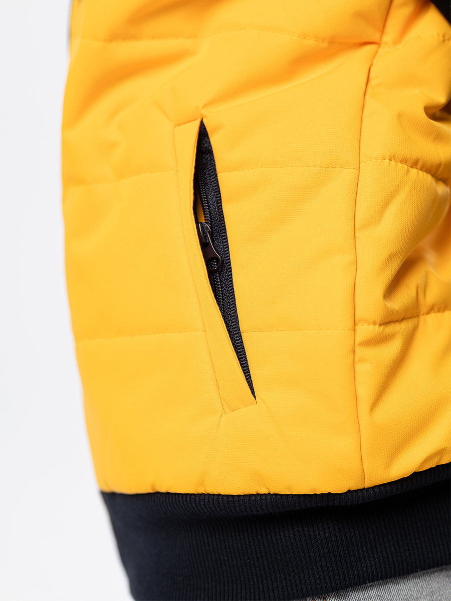 Куртка RODOS М-222_Детская(М)/Желтый_синий - фото 4