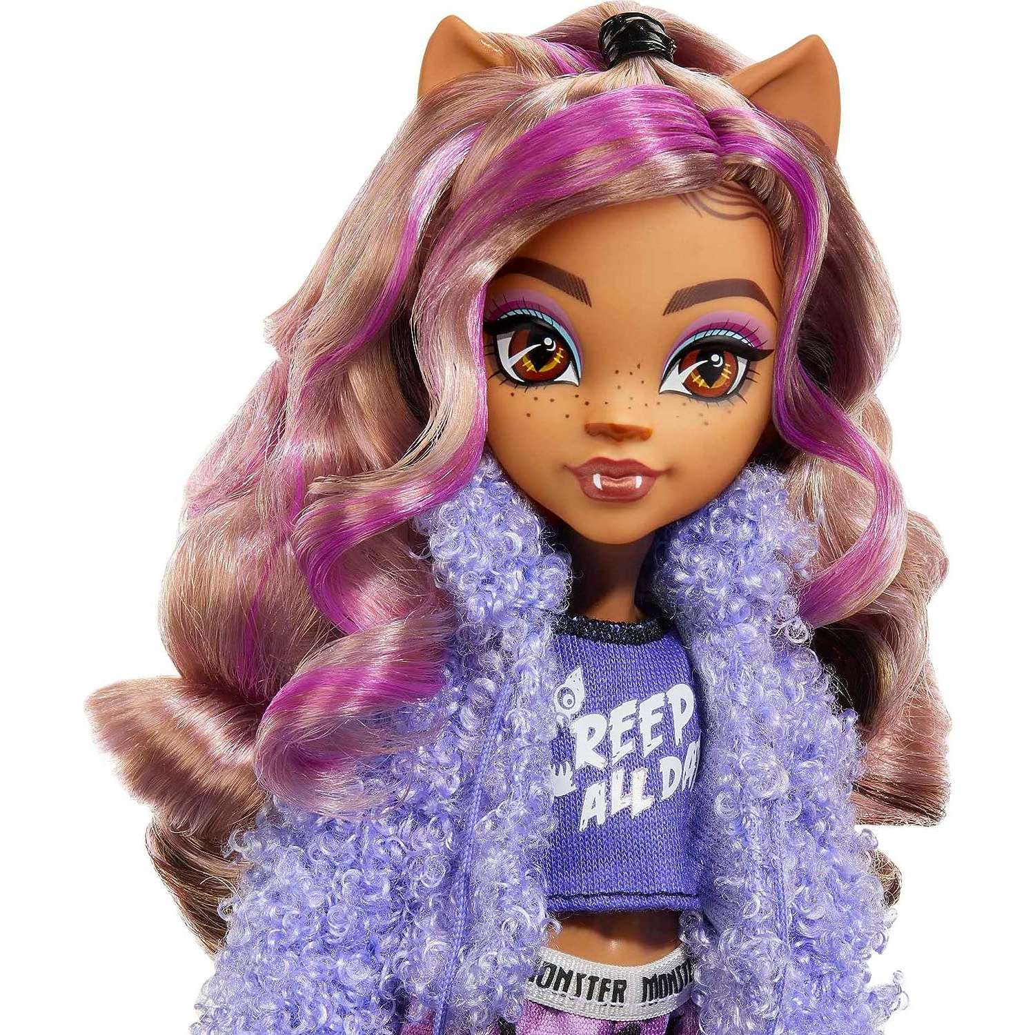 Кукла модельная Monster High Creepover Party Clawdeen HKY67 - фото 3