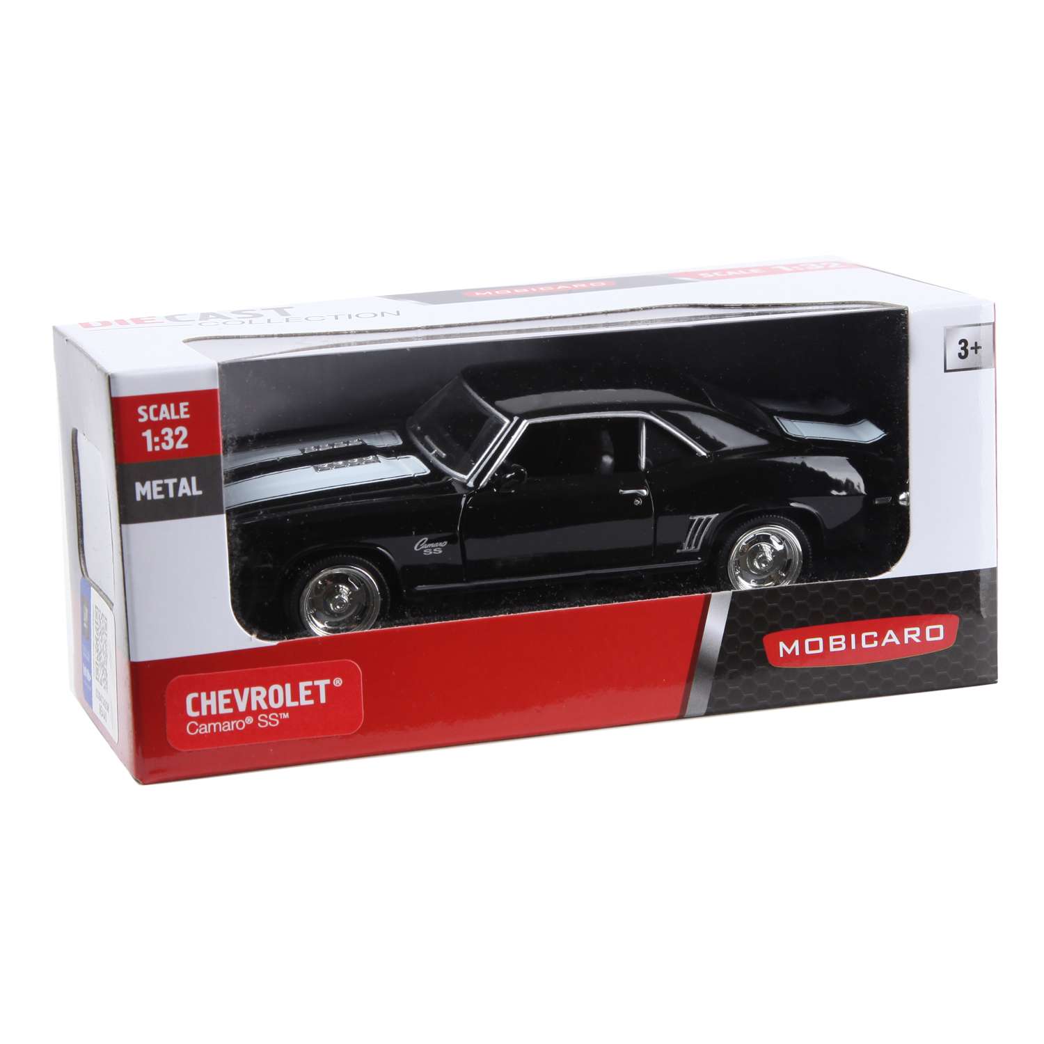 Автомобиль Mobicaro Chevrolet Camaro SS 1969 1:32 в ассортименте 544026 - фото 6