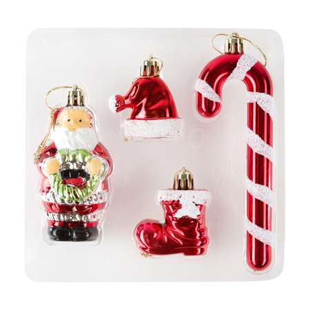 Набор ёлочных украшений SXMas Рождество JSC