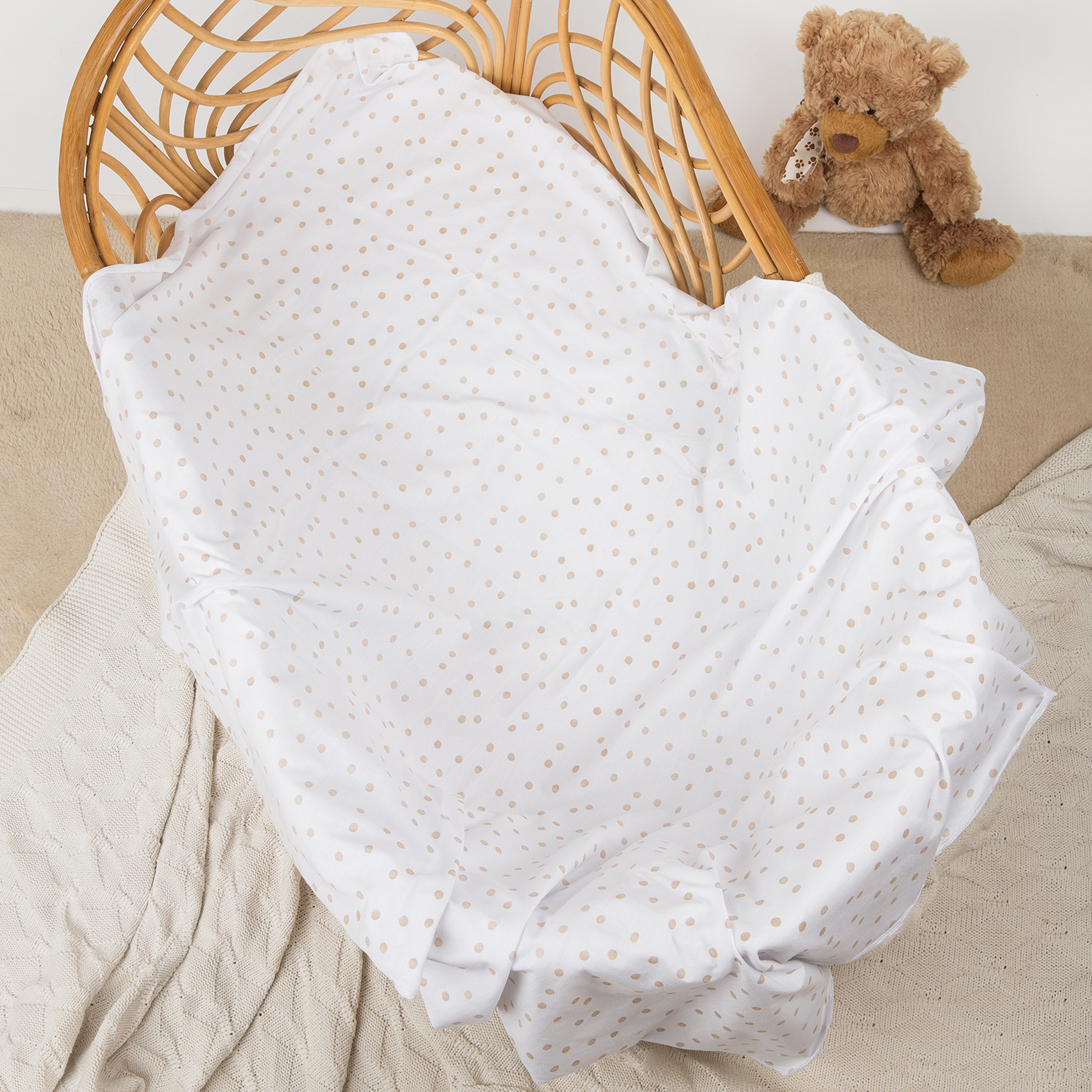 Пелёнка inlovery трикотаж 90х120 см 2 шт. - фото 15