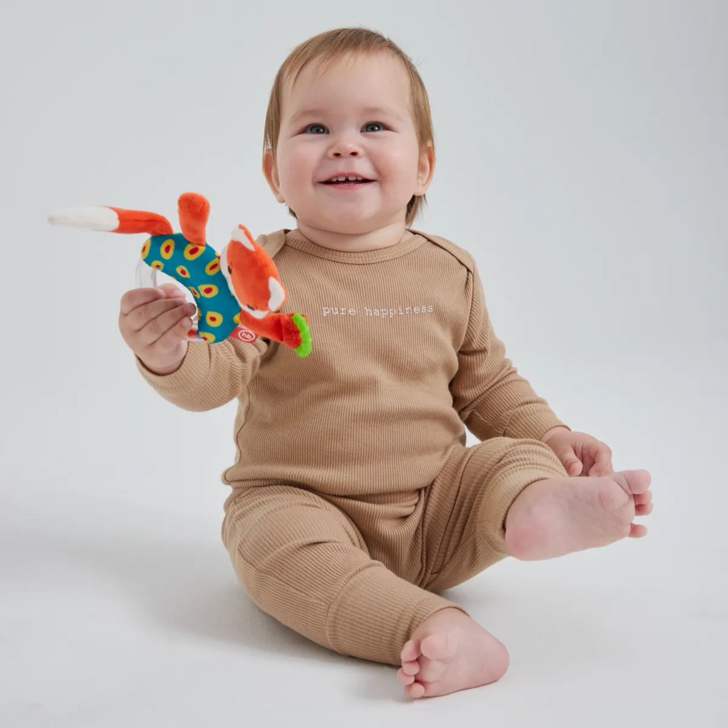 Игрушка Happy Baby погремушка Лисичка Люся - фото 8