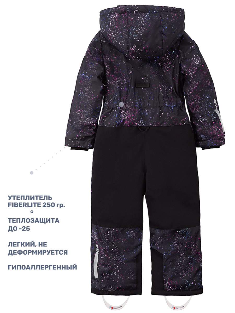 Комбинезон NIKASTYLE 8з5224 черный/фуксия - фото 6