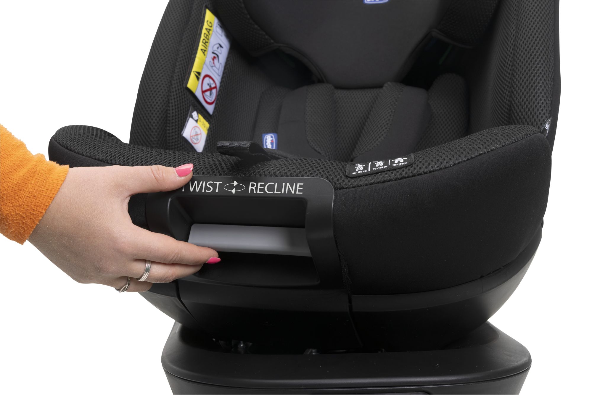 Автокресло Chicco Isofix 0+/1/2/3 (0-36 кг) черный - фото 24