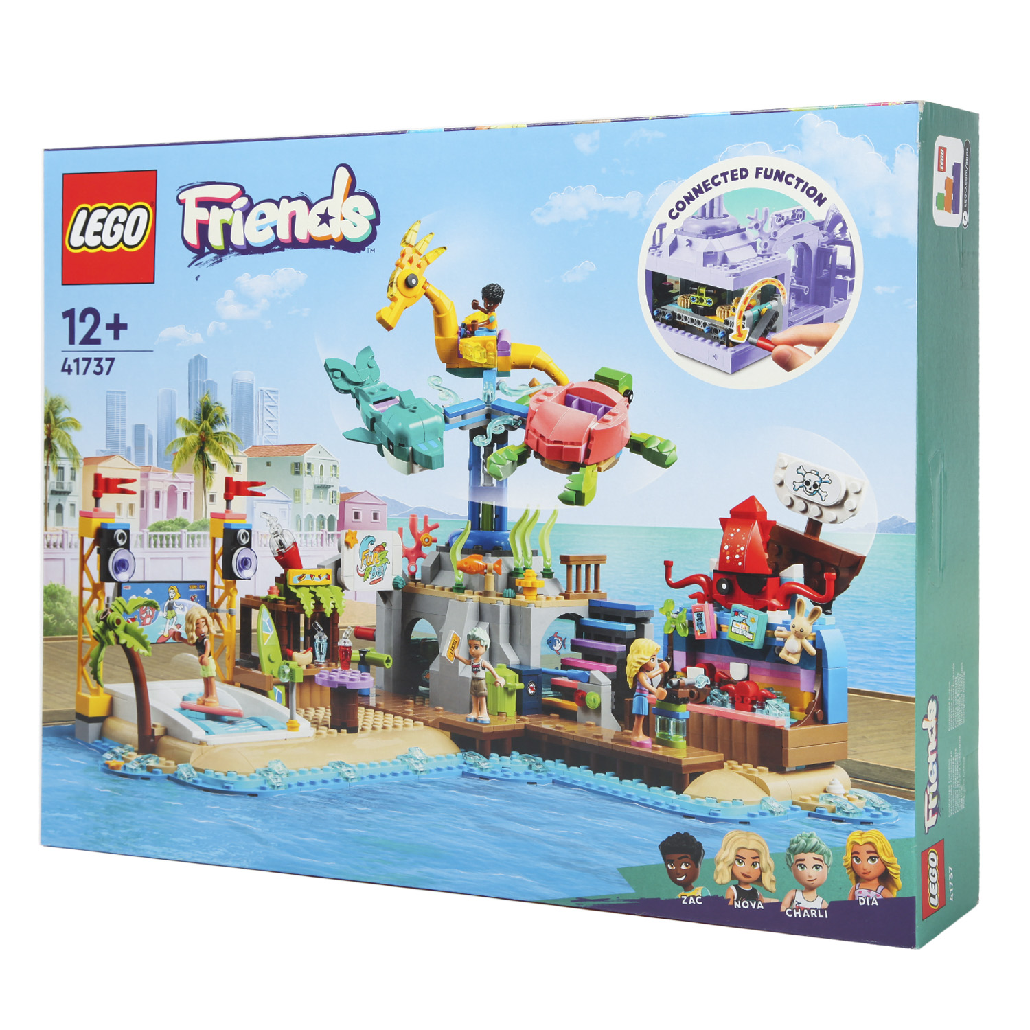 Конструктор LEGO Friends Beach Amusement Park блочный - фото 8