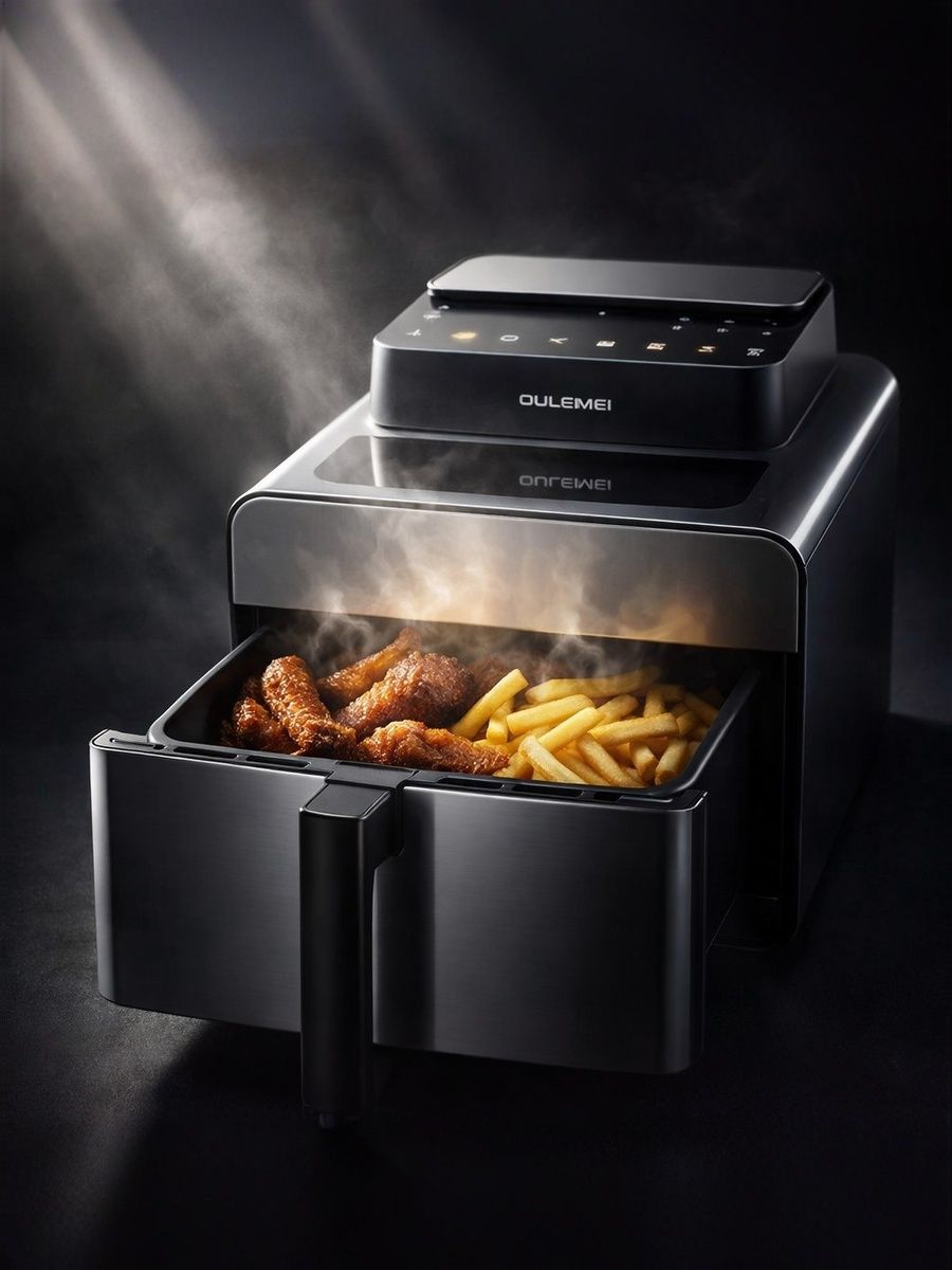 Аэрогриль 7л 1600 Вт Oulemei OLM-KZF028 - фото 13
