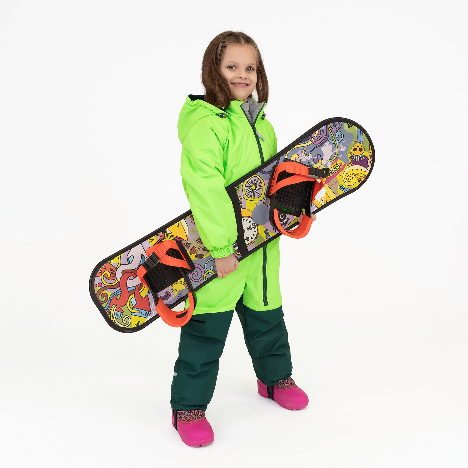 Комбинезон Arctic kids 30-042 зеленый - фото 2