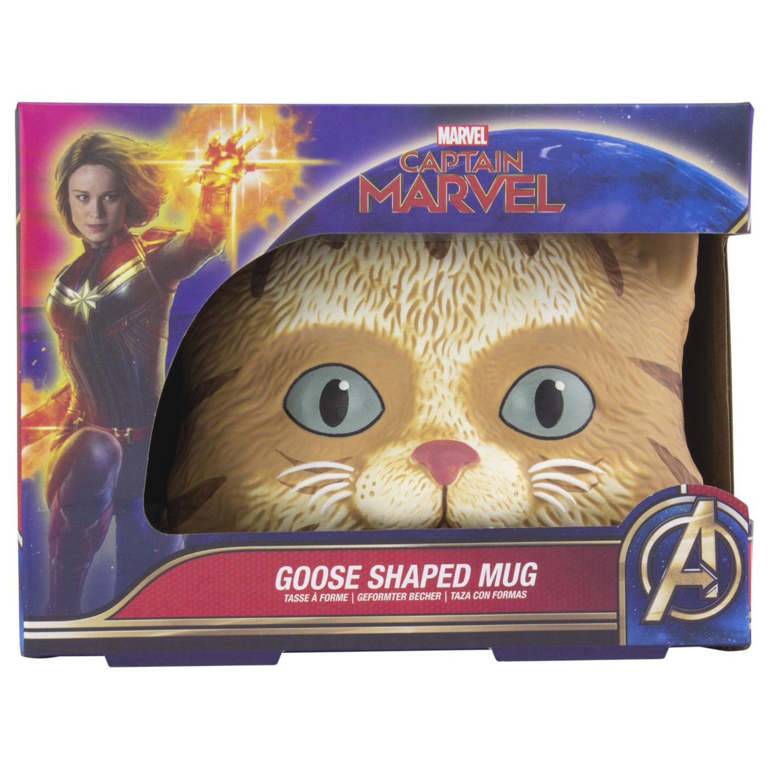 Кружка PALADONE 3D Captain Marvel Goose Shaped Mug PP6109CM - фото 3