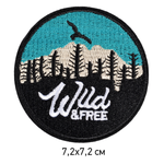 Термоаппликации TBY Wild&Free 7,2х7,2см 10шт
