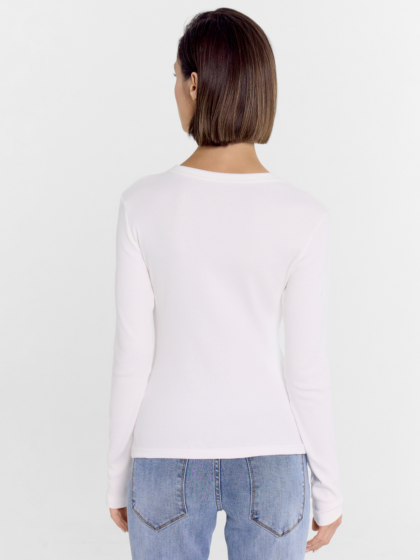 Лонгслив Mark Formelle (Марк Формэль) 122986/белый - фото 3