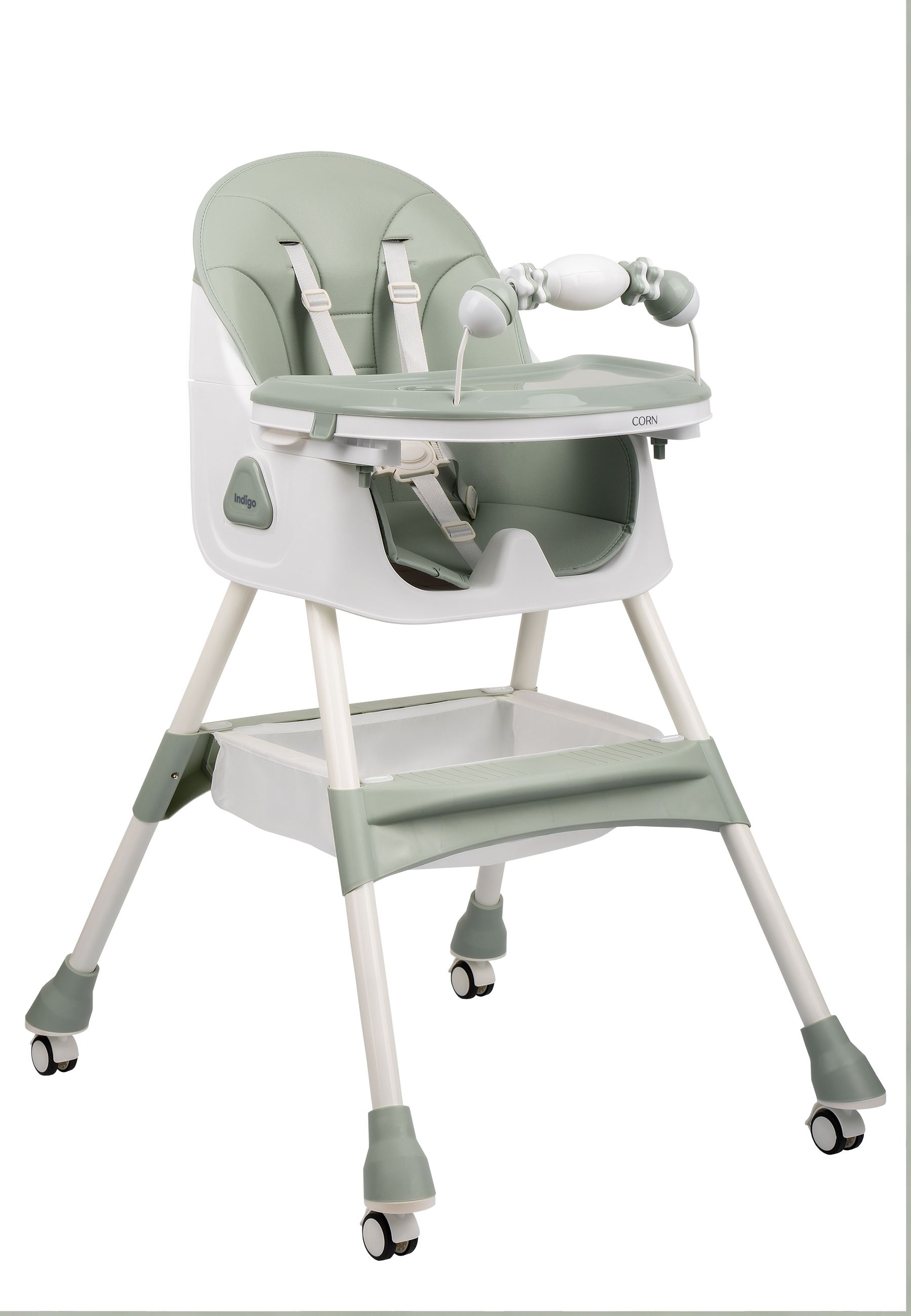 Изображение товара Стульчик Indigo Corn для кормления и развития, 2 в 1, до 15 кг