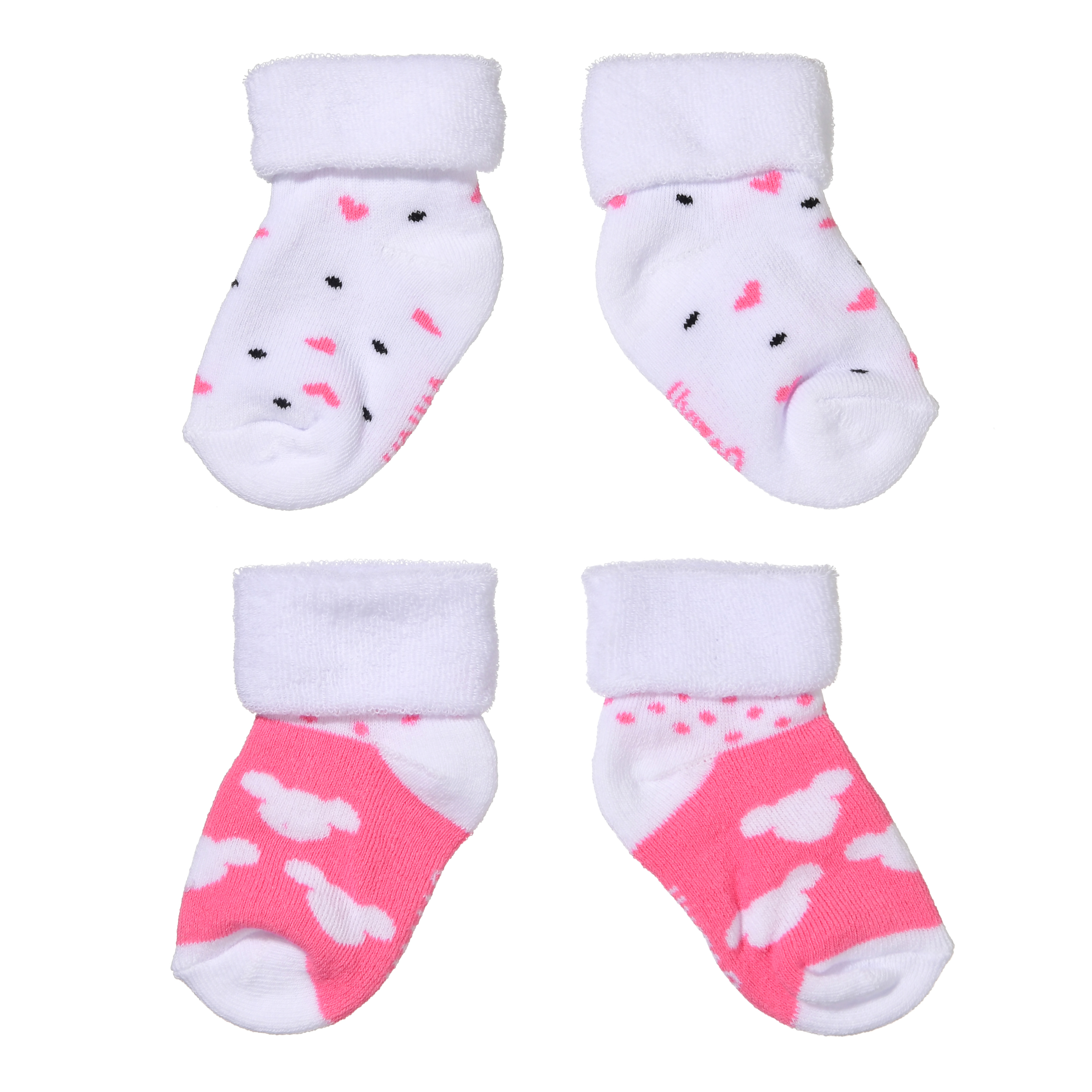 Носки 2 пары Uviton 0179/01роз - фото 1