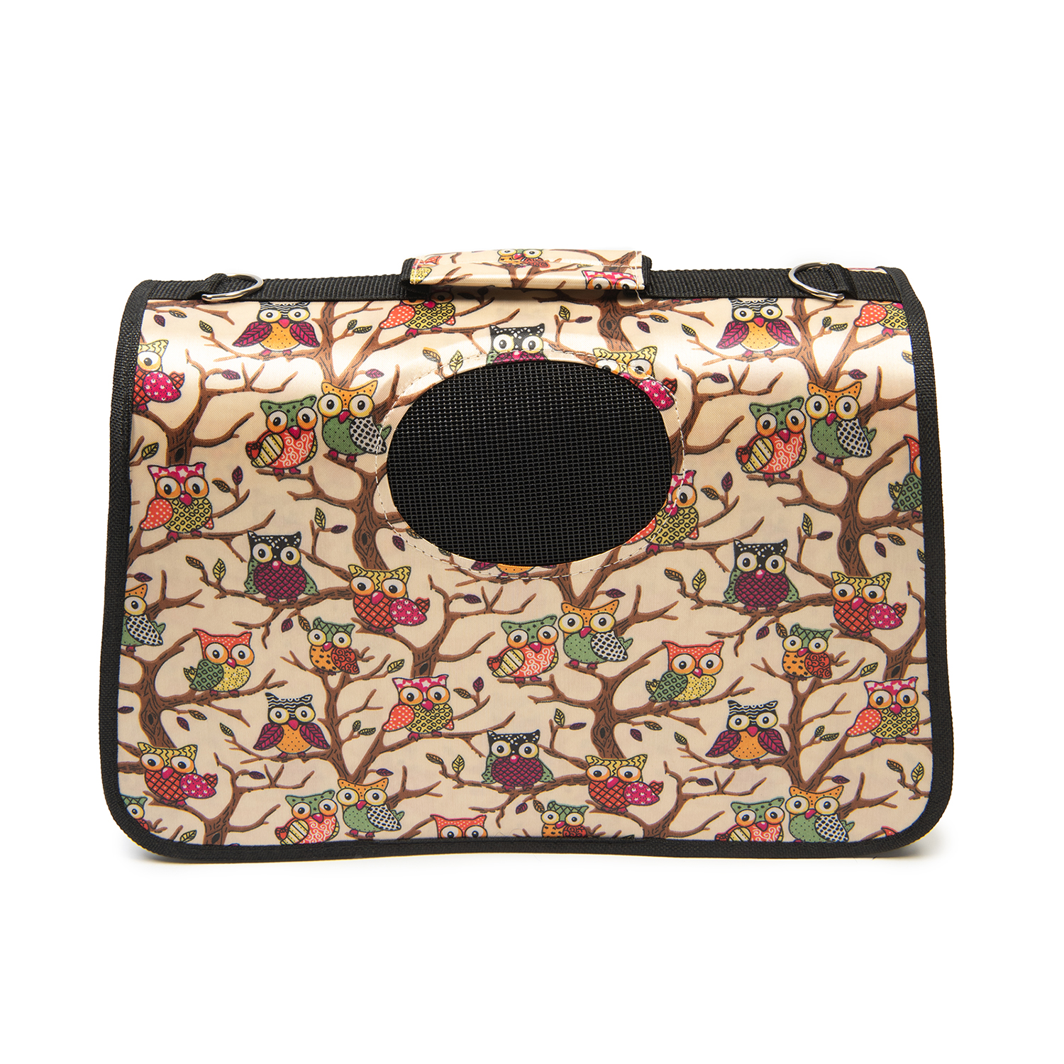Переноска для животных Barbaks Совиный переполох 44*22*26см - фото 2