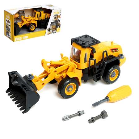 Конструктор Sima-Land Погрузчик сборная игровая модель