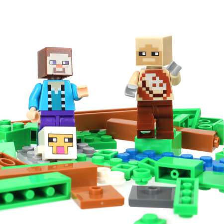 Конструктор Город мастеров Minecraft Movie блочный