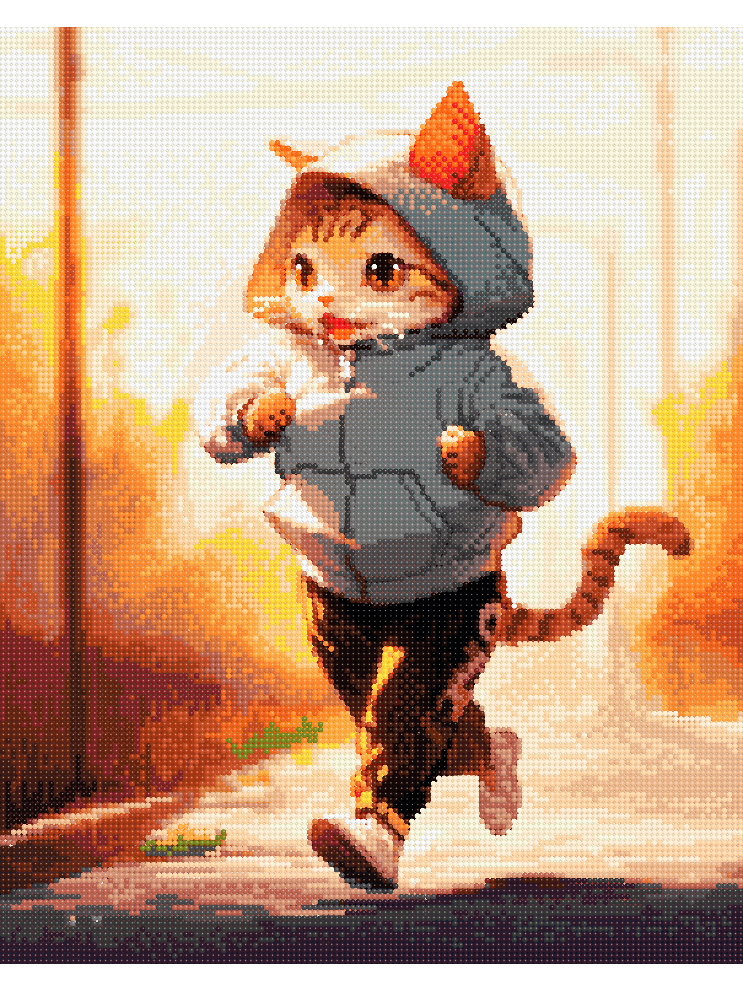 Алмазная мозаика Art sensation Бежим марафон в ассортименте - фото 2