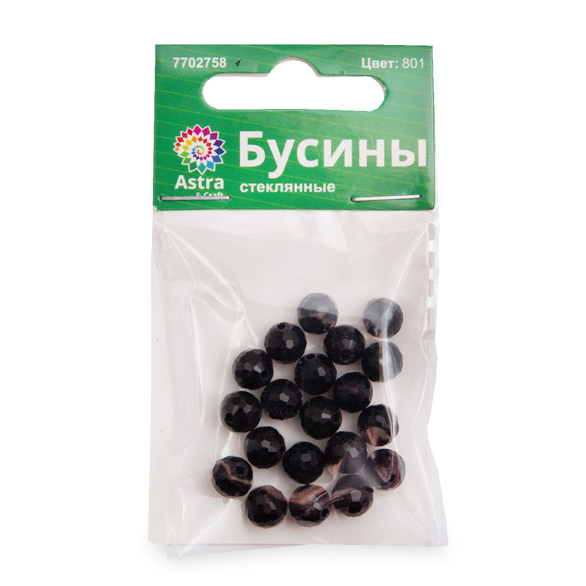 Набор для творчества Astra Craft бусины 8 мм 20 шт граненые - фото 6