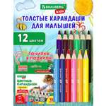 Карандаши цветные Brauberg 12 шт.