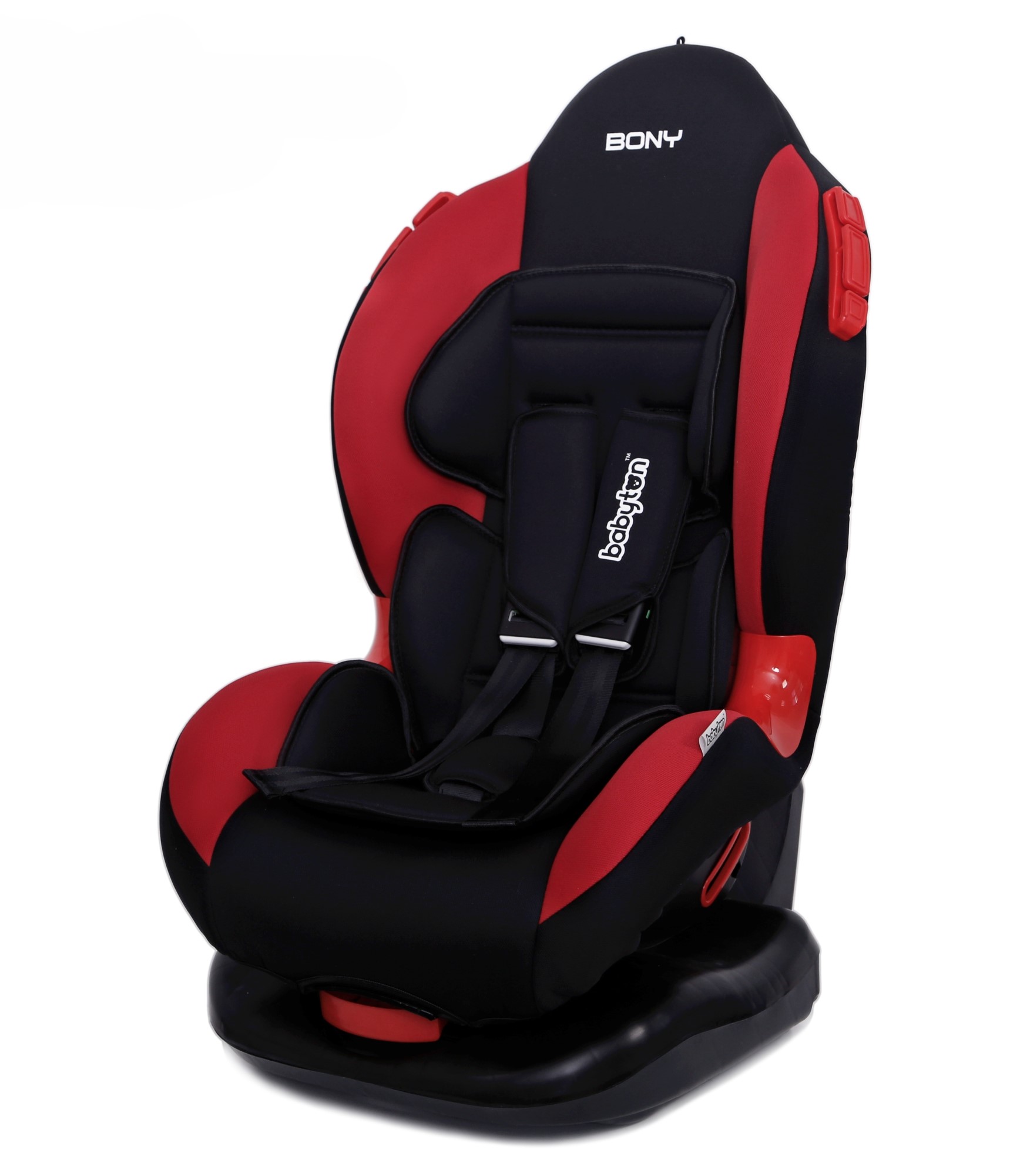 Автокресло Babyton Bony Black-Red 1/2 (9-25 кг) - фото 1
