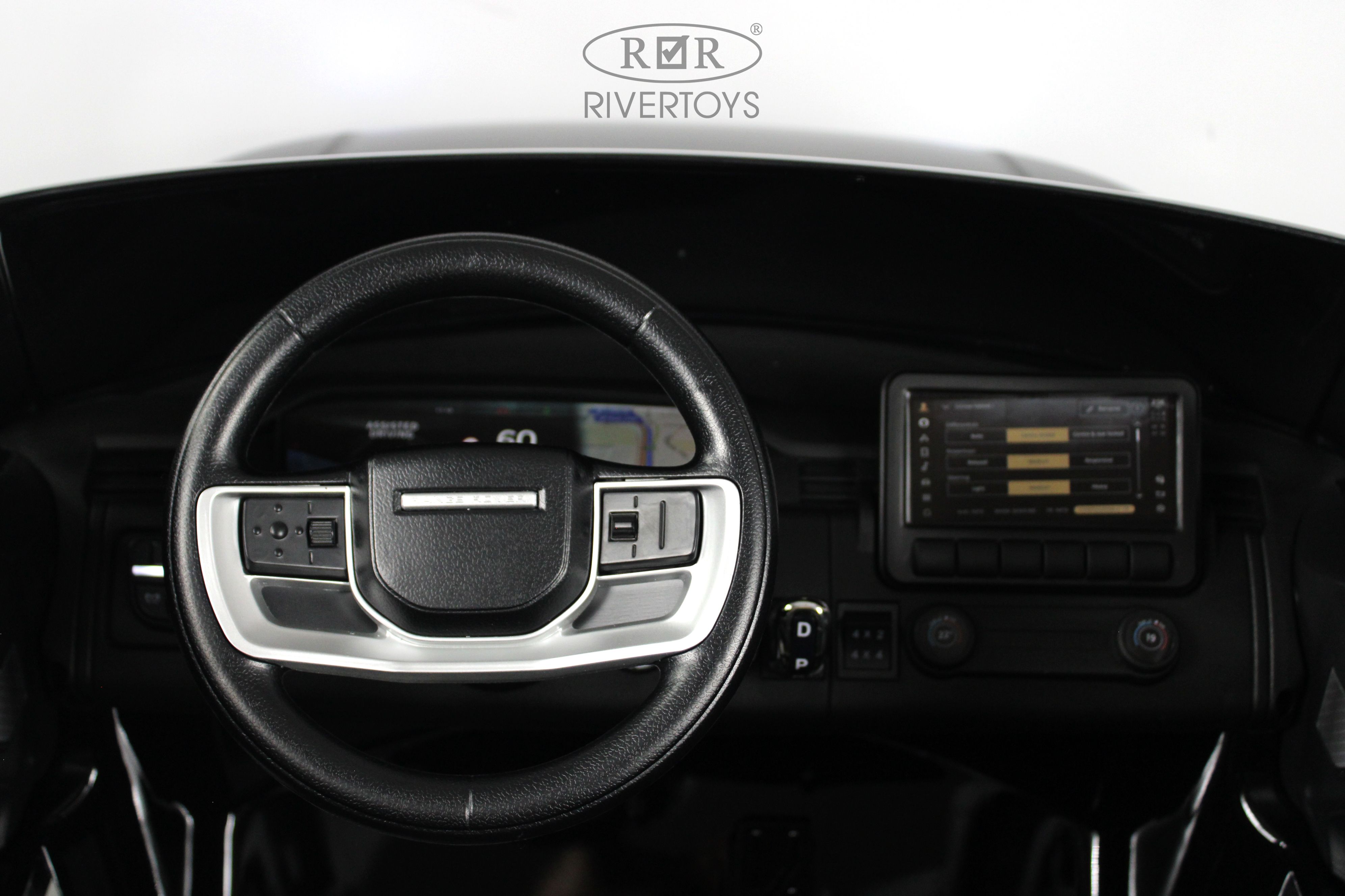 Электромобиль RIVERTOYS Y999YY-BLACK-GLANEC С пультом ДУ - фото 7