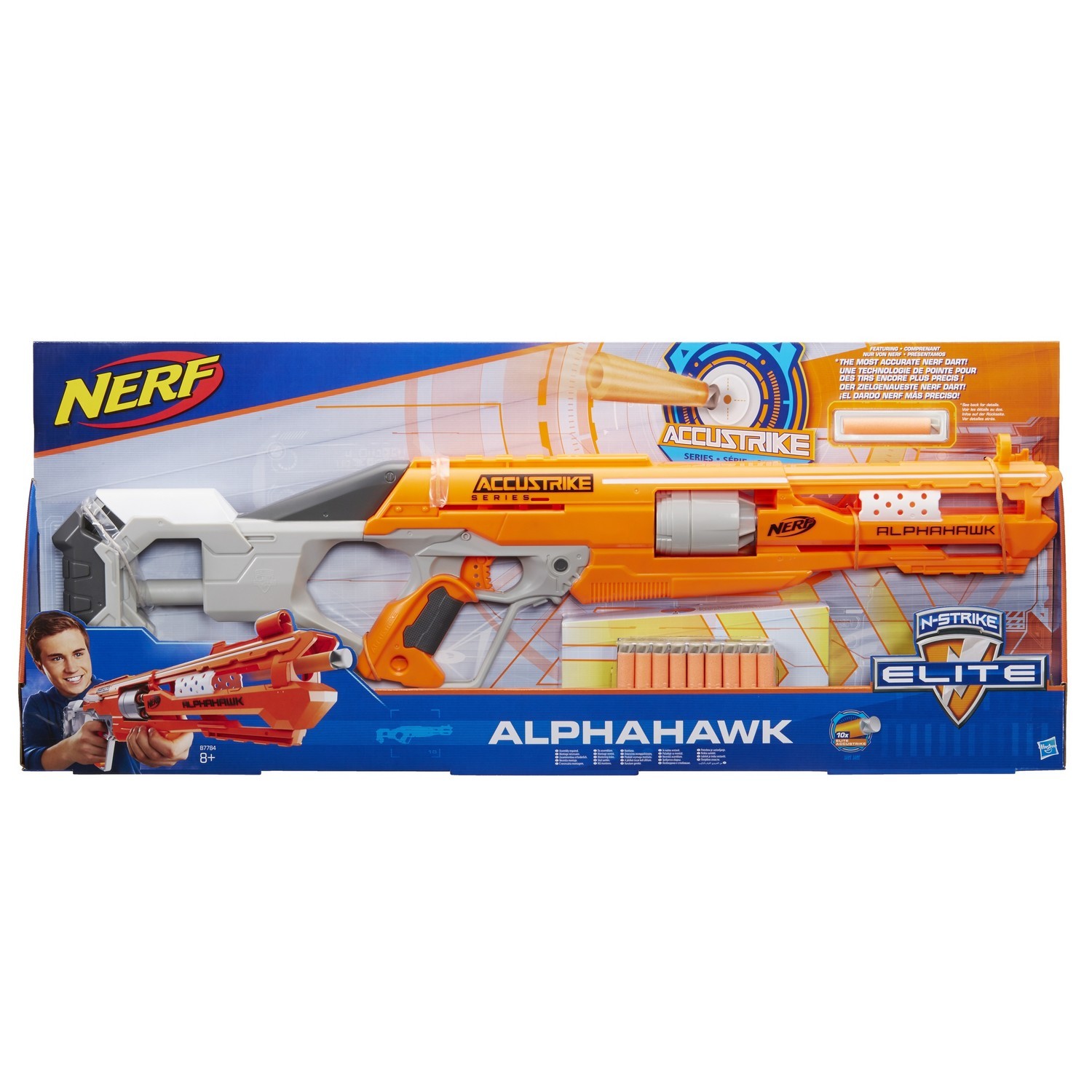 Бластер Nerf Accustrike Alpha Hawk - фото 7