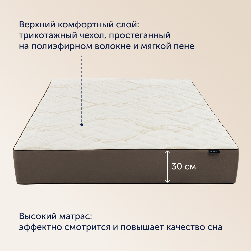 Матрас buyson BuyGold 200х160 - фото 3