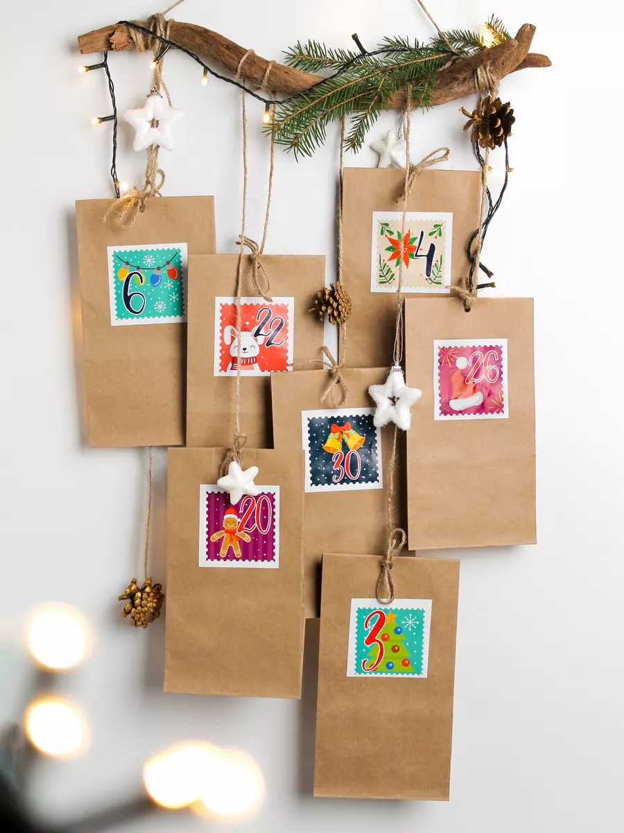 Адвент пакеты Марусяпуся новогодний подарок на Новый год 2026 - фото 2