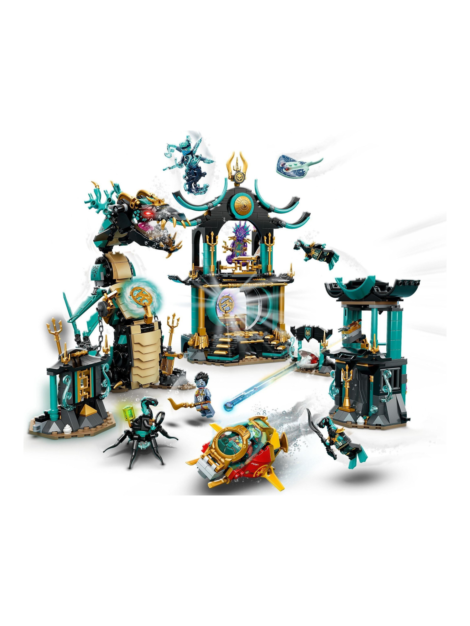 Конструктор LEGO NINJAGO Храм моря 1060 дет. - фото 4