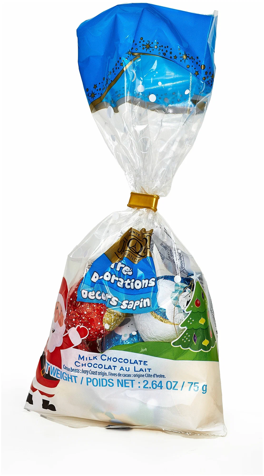 Шоколадные Jacquot елочные игрушки - фото 2