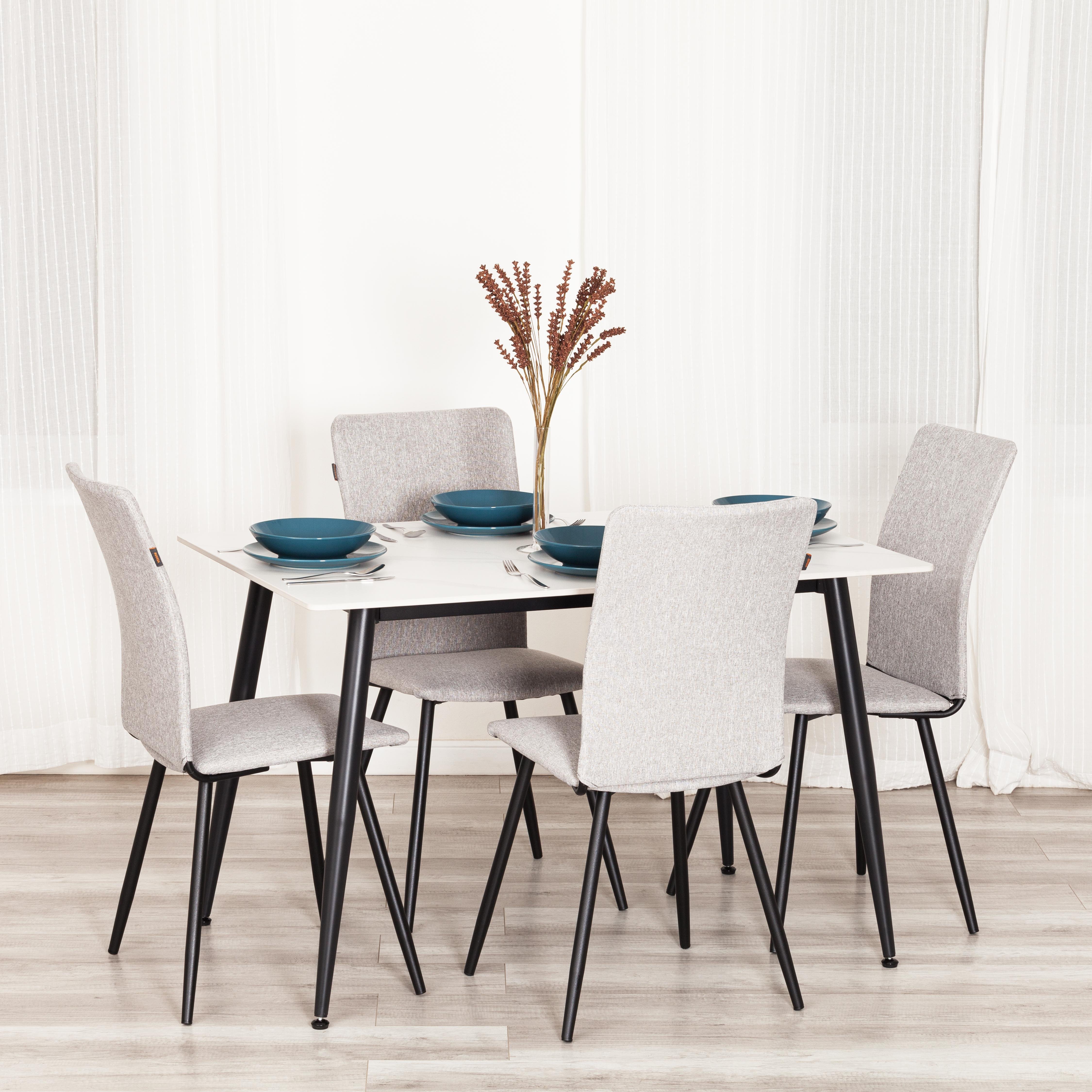 Стул TETCHAIR La Rousse рогожка, серый - фото 11