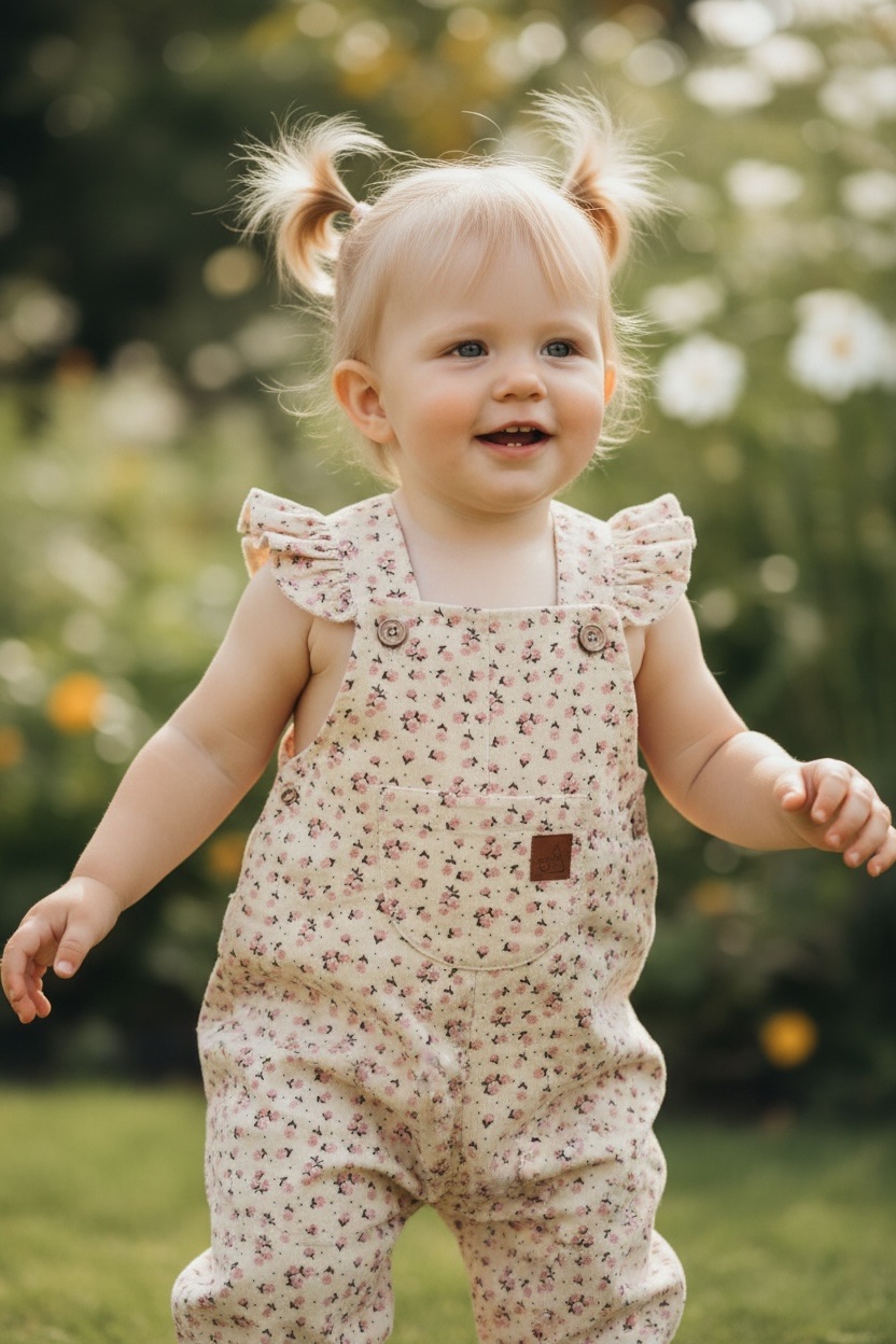 Полукомбинезон Bunnyphant Т241/пудровый - фото 2