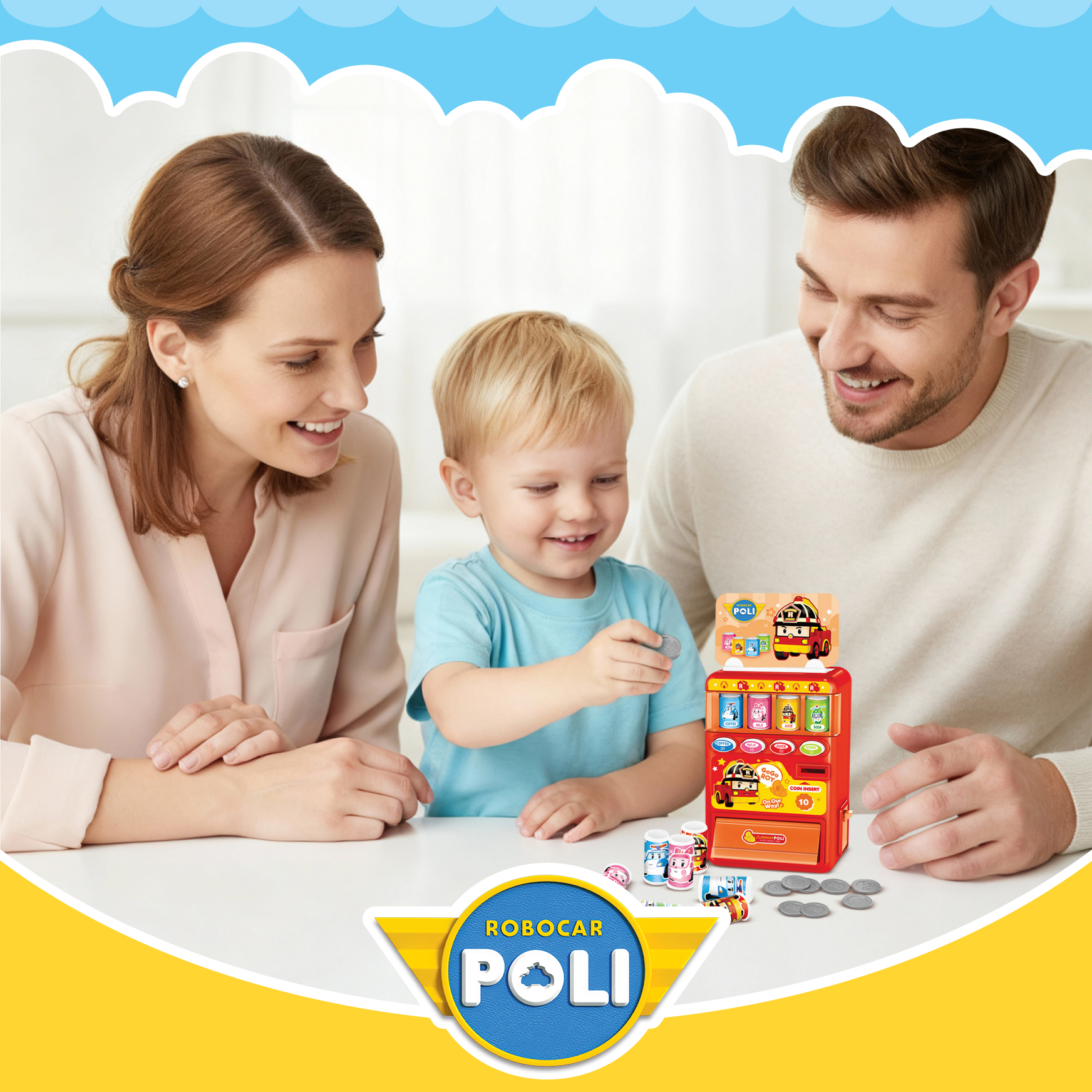 Игровой набор РОБОКАР ПОЛИ Вендинговый автомат Рой - фото 7