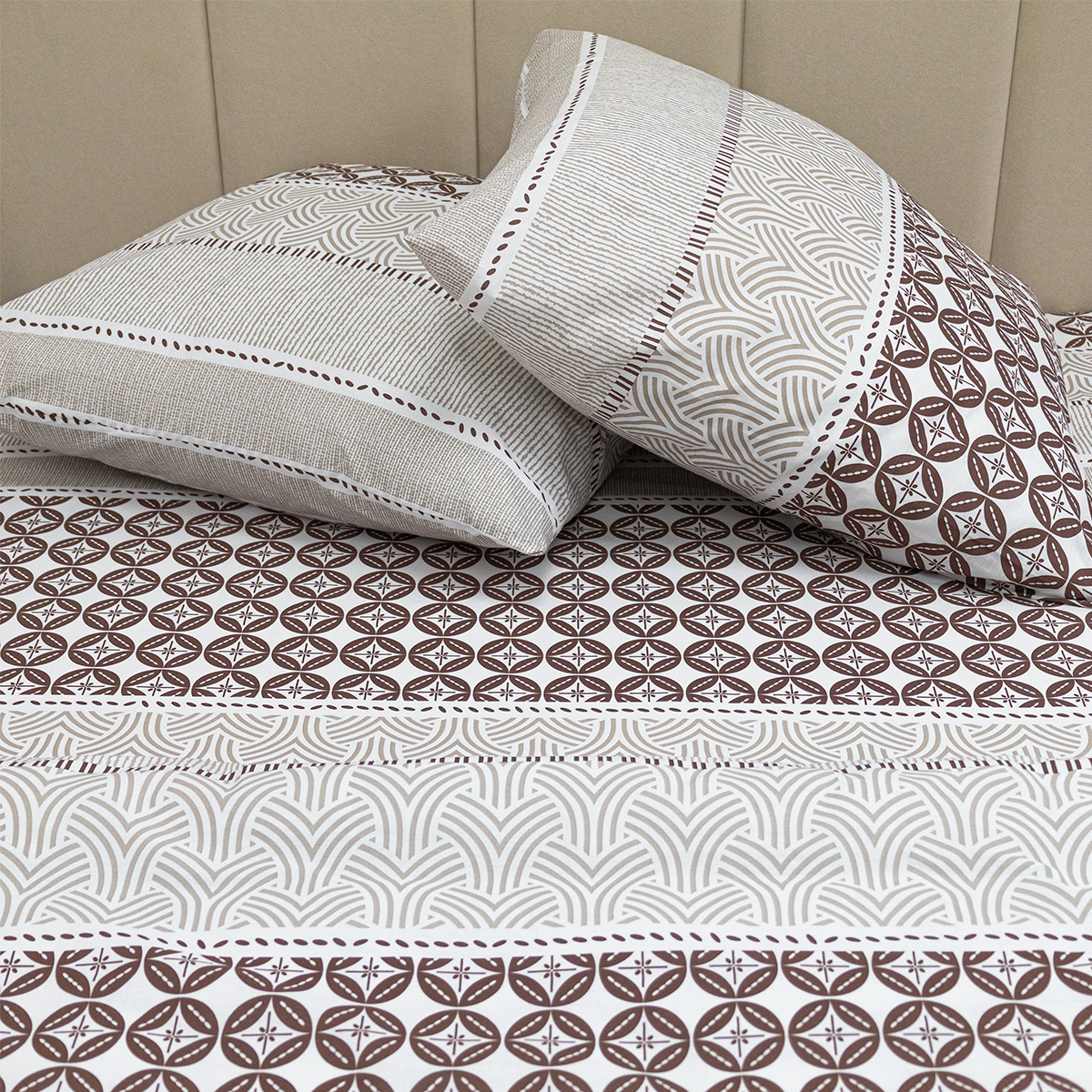 Комплект постельного белья BRAVO Кремат полутораспальный 4 предм. - фото 8