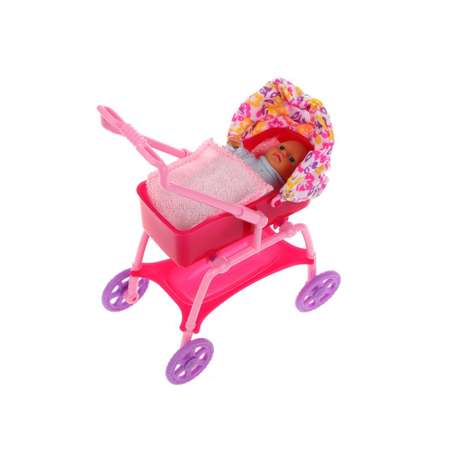 Кукла модельная Наша Игрушка Мама с малышом