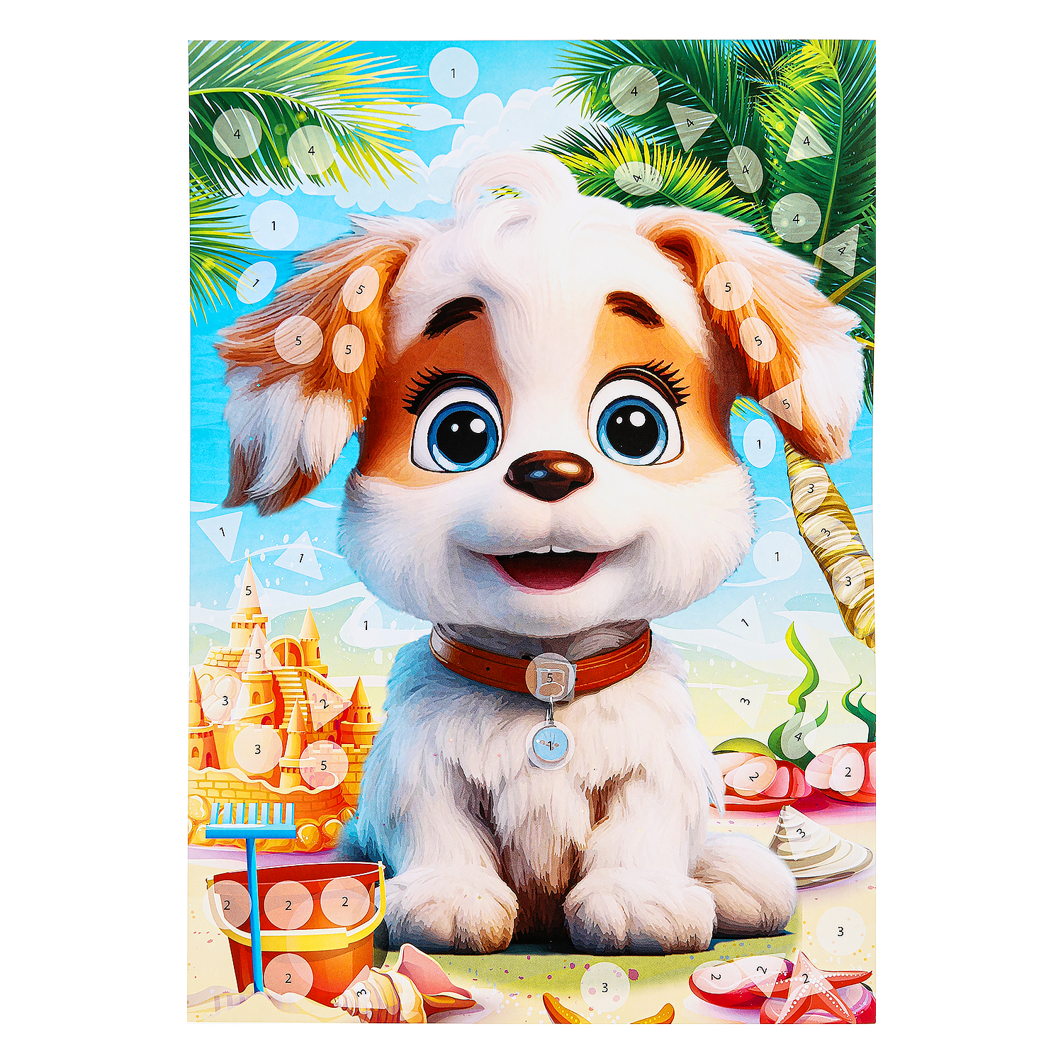 Набор для творчества Multiart Песики аппликация - фото 4